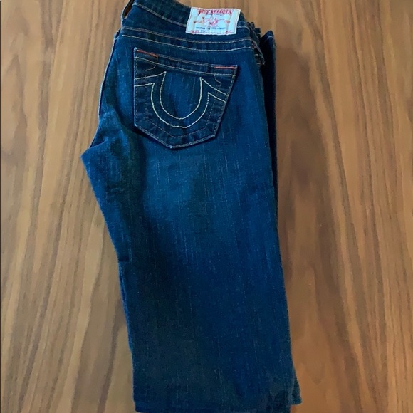 True Religion dark blue jeans - Picture 6 of 7